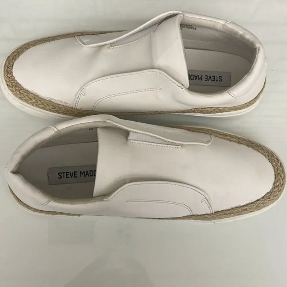 Steve Madden Women Espadrille Slip -On Shoe “Dasher” Size 8.5